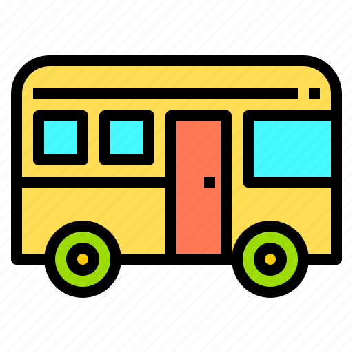 Bus, city, element, people, street, style, urban icon - Download on Iconfinder