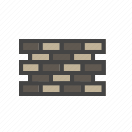 Brick, brick wall, building, city, element, park, people icon - Download on Iconfinder