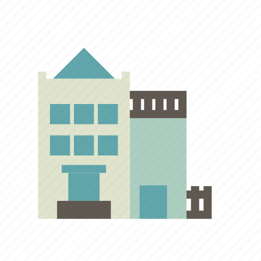 Building, city, element, park, people, social icon - Download on Iconfinder