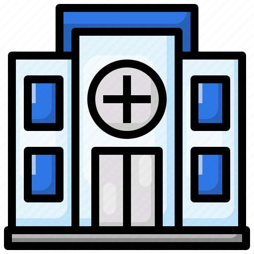 Hospital, building, hospitals, health, clinic, buildings, urban icon - Download on Iconfinder