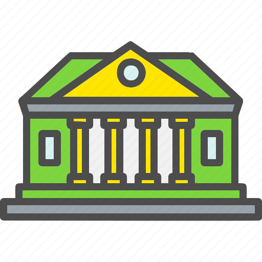 Architecture, bank, branch, building, financial, institute icon - Download on Iconfinder