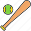 baseball, bat, game, pitch, sport 