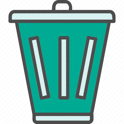 Bin, delete, empty, full, recycle, remove, trash icon - Download on Iconfinder