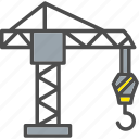 building, construction, crane, lifting, machine, machinery
