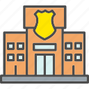 police, station, jail, emergency, building, security