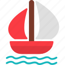 boat, sea, ship, transport, transportation