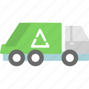 garbage, recycle, transport, trash, truck