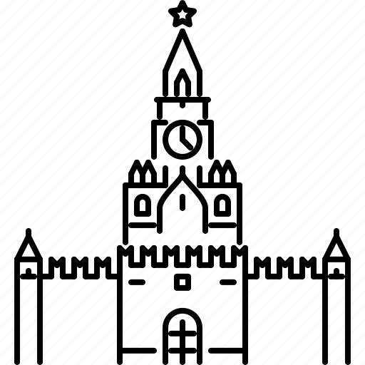Architecture, building, clock, kremlin, russia, sight icon - Download on Iconfinder