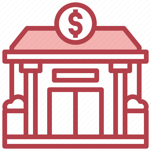 Bank, banking, finance, business, columns, buildings icon - Download on Iconfinder