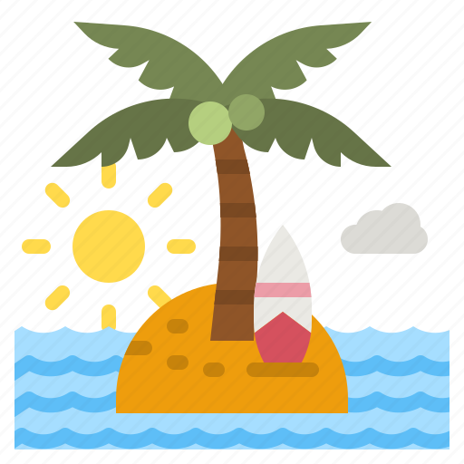 Beach, vacation, umbrella, vacations, sun icon - Download on Iconfinder
