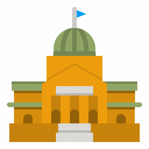 Capital, city, hall, government, building icon - Download on Iconfinder