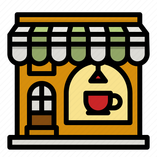 Cafe, coffee, shop, drink, food icon - Download on Iconfinder