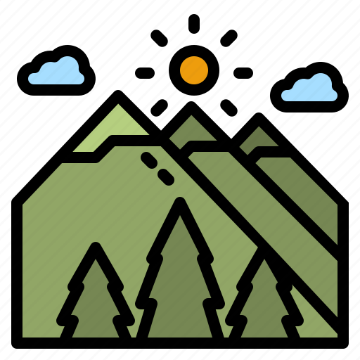 Mountain, mountains, altitude, landscape, natures icon - Download on Iconfinder