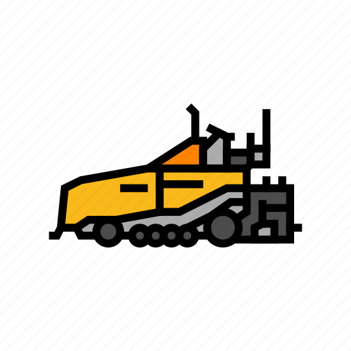 Paving, machine, civil, engineer, industry, building icon - Download on Iconfinder