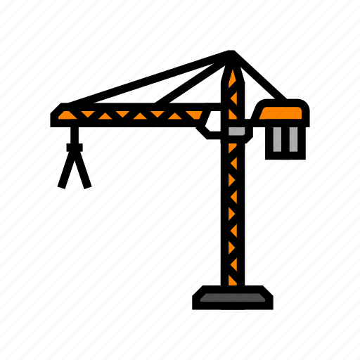 Tower, crane, civil, engineer, industry, building icon - Download on Iconfinder