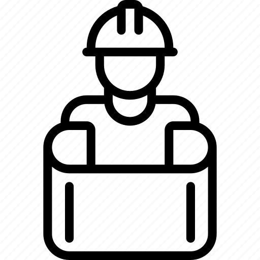 Blueprint, revision, man, person, avatar icon - Download on Iconfinder