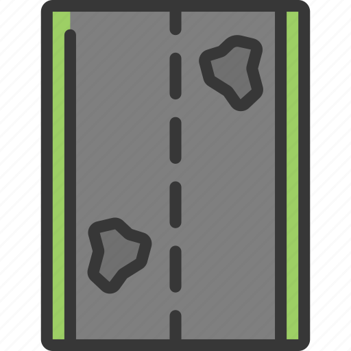 Damaged, road, potholes, roadworks icon - Download on Iconfinder