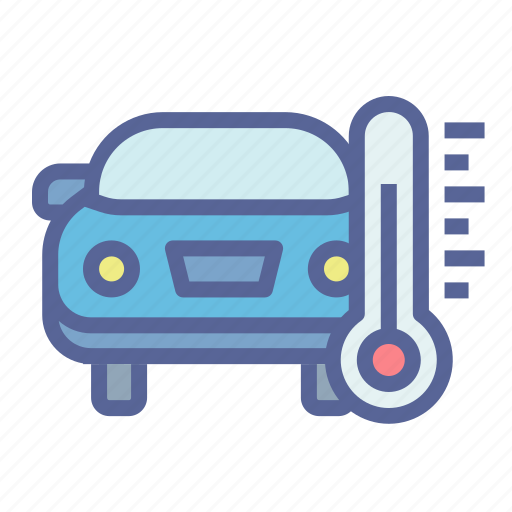 Temperature, car, thermometer, engine, maintenance, service icon - Download on Iconfinder