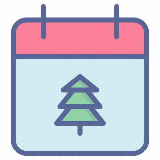 Calendar, christmas, xmas, festival, season, december, party icon - Download on Iconfinder