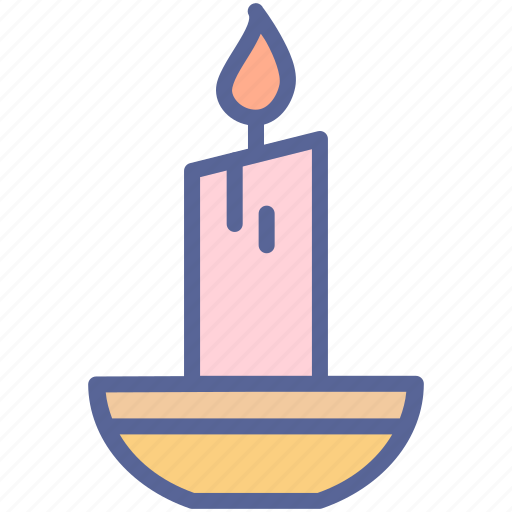 Candle, christmas, glow, wax, winter, new year icon - Download on Iconfinder