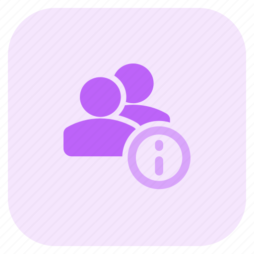 Information, enquiry, info, multiple user icon - Download on Iconfinder