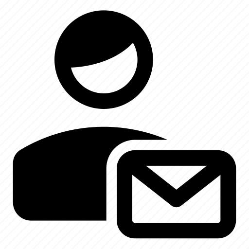 Mail, single man, email, message icon - Download on Iconfinder