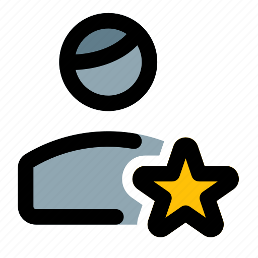 Star, rating, single man, rank icon - Download on Iconfinder