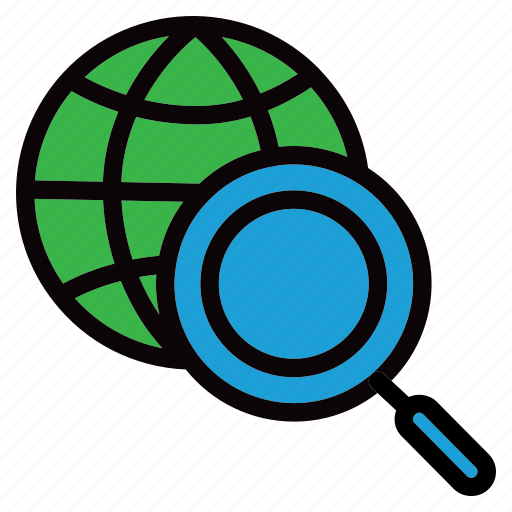 Global, research, international, search, universal, view, worldwide icon - Download on Iconfinder