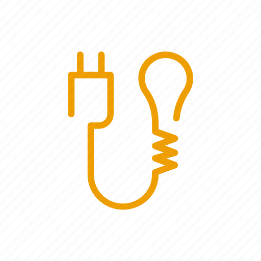 Bulb, electric, electricity, energy, lighting, plug, power icon - Download on Iconfinder