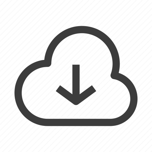 Cloud, download, storage icon - Download on Iconfinder