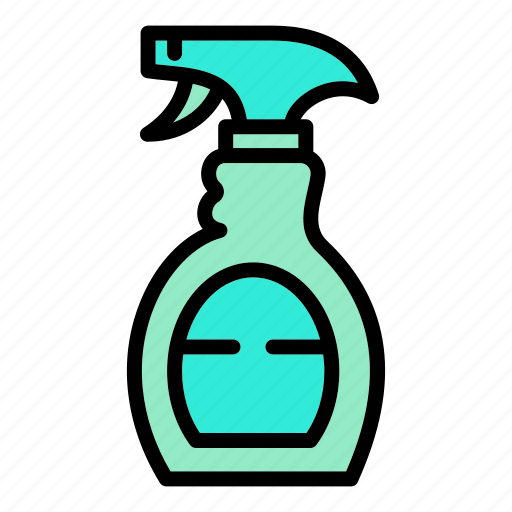 Home, clean, spray icon - Download on Iconfinder
