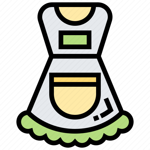Apron, body, housemaid, protection, uniform icon - Download on Iconfinder