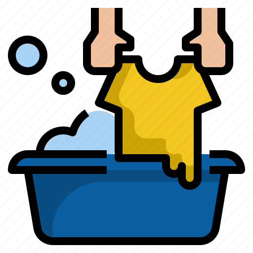 Clean, clothes, fabrics, hand, shirt, wash icon - Download on Iconfinder