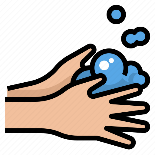 Clean, coronavirus, fingers, germ, hand, sanitizing, wash icon - Download on Iconfinder