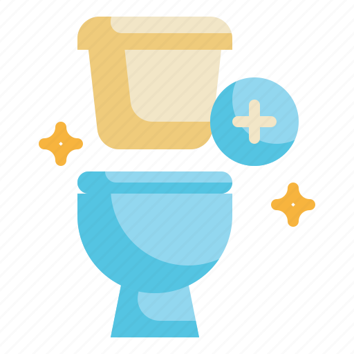 Toilet, bowl, clean, bathroom, restroom, cleaning icon icon - Download on Iconfinder