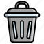 trash, bin, garbage, waste, recycling, pollution 