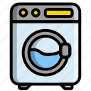 washing, machine, technology, cleaning, wash, clean, clothes