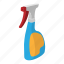 bottle, cartoon, liquid, plastic, spray, washing, window 