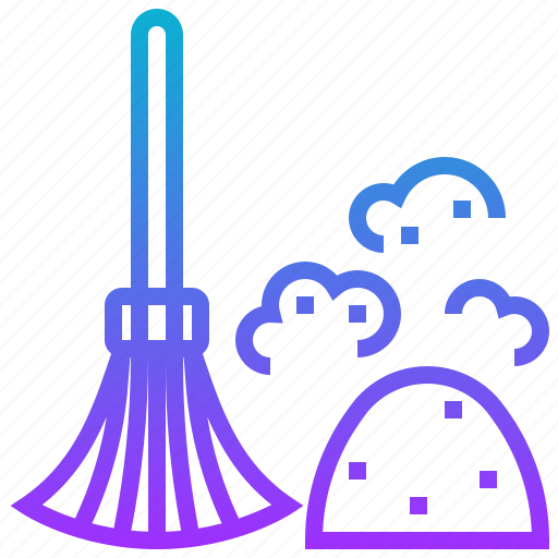 Broom, clean, dust, sweep, wash icon - Download on Iconfinder