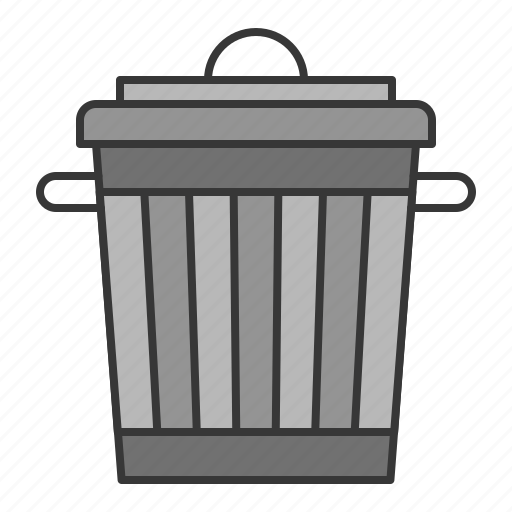 Bin, clean, cleaning, cleaning equipment, equipment, housekeeping, trashcan icon - Download on Iconfinder