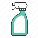 clean, cleaning, cleaning equipment, equipment, housekeeping, spray bottle 