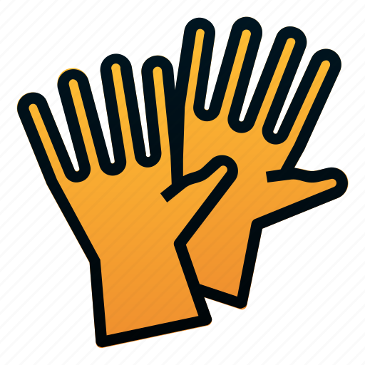 Clean, gloves, hand, janitor, rubber, tool icon - Download on Iconfinder