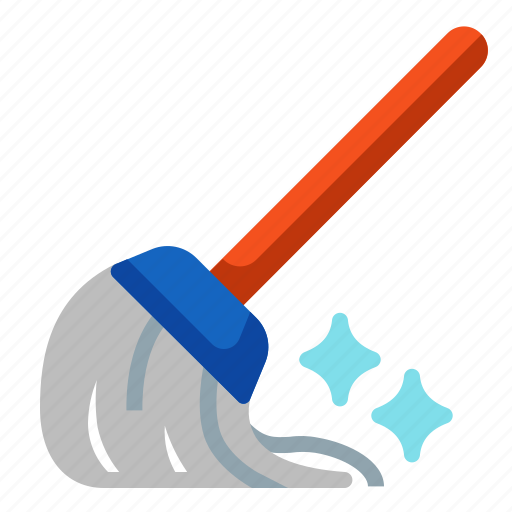 Cleaning, home, housework, mop, tool icon - Download on Iconfinder