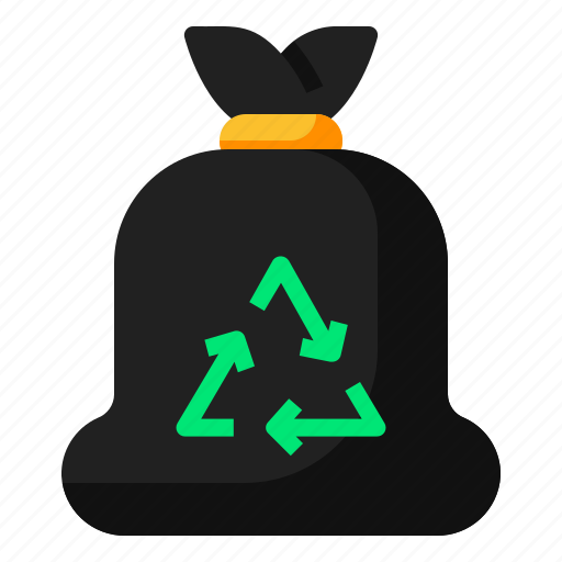 Bag, clean, garbage, plastic, rubbish, trash icon - Download on Iconfinder