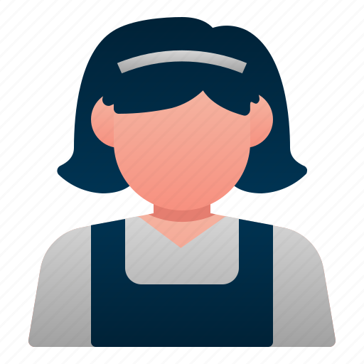 Avatar, clean, maid, profession, woman icon - Download on Iconfinder