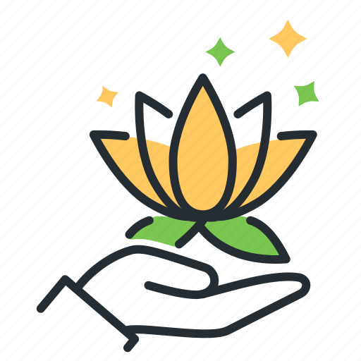 Cleanness, flower, freshness, lotus icon - Download on Iconfinder