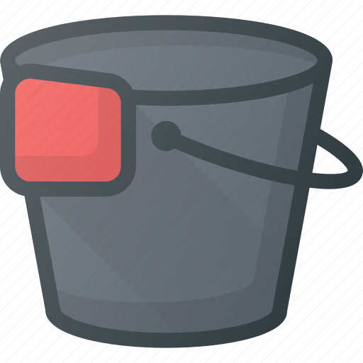 Bucket, clean, cleaning, floor, housekeeping, wash icon - Download on Iconfinder