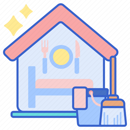 Air, bnb, cleaning, house icon - Download on Iconfinder