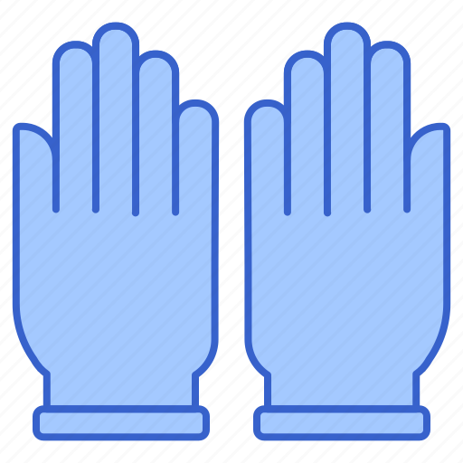 Latex, gloves, protection, hand icon - Download on Iconfinder