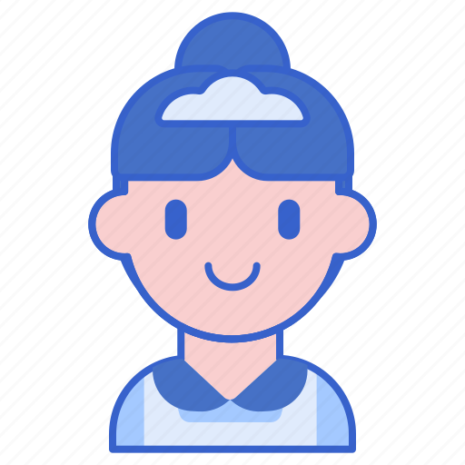 Maid, cleaning, girl icon - Download on Iconfinder